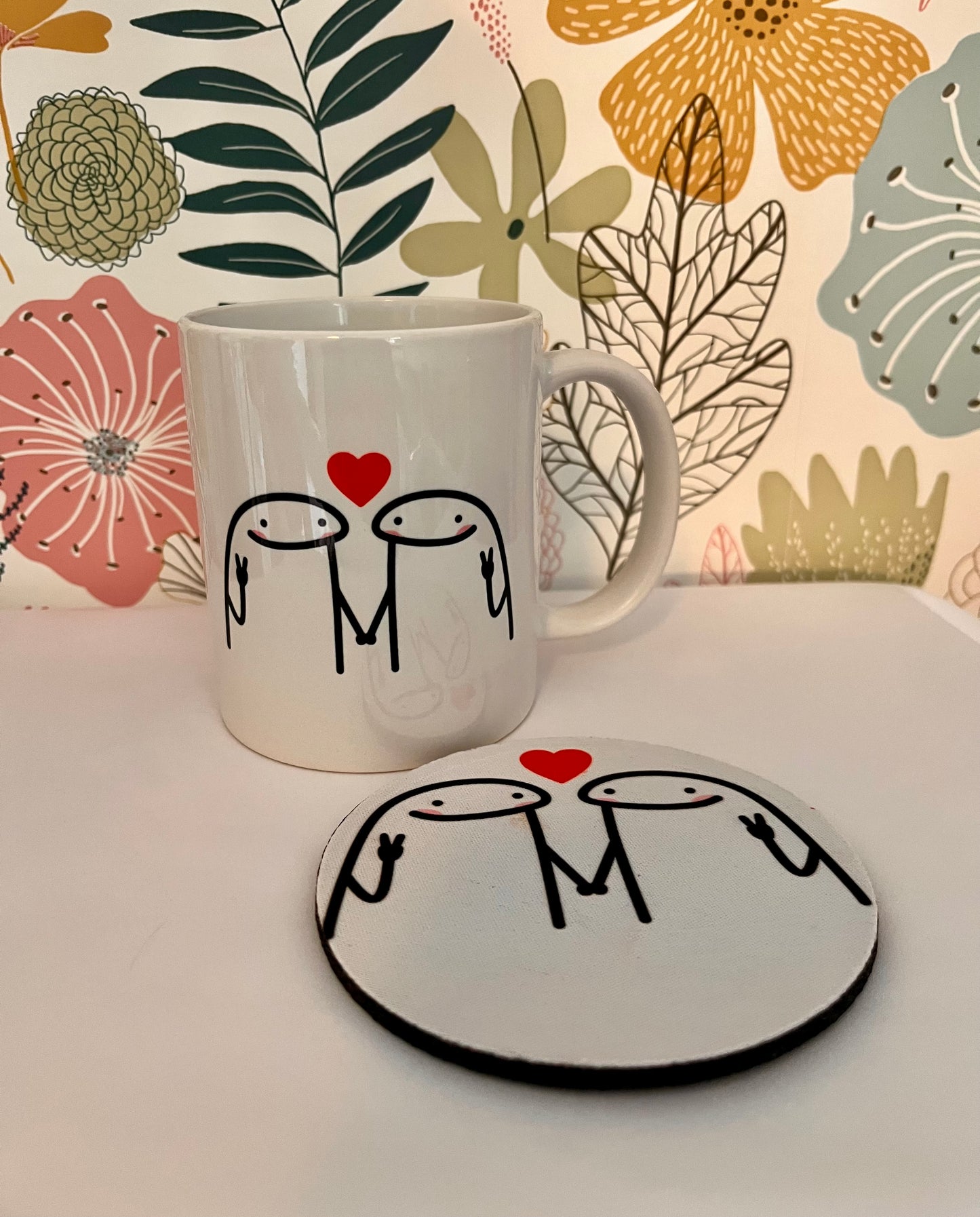 Funny friends mug and coaster - Keila Makes It
