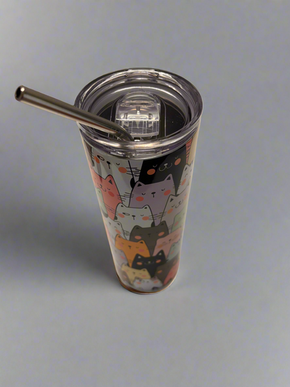 Cat tumbler 20 oz