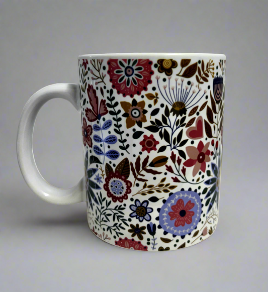 Flowers mug 11oz