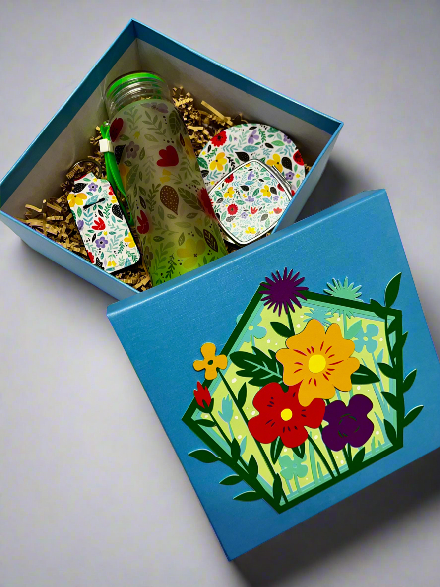 Flower combo gift box