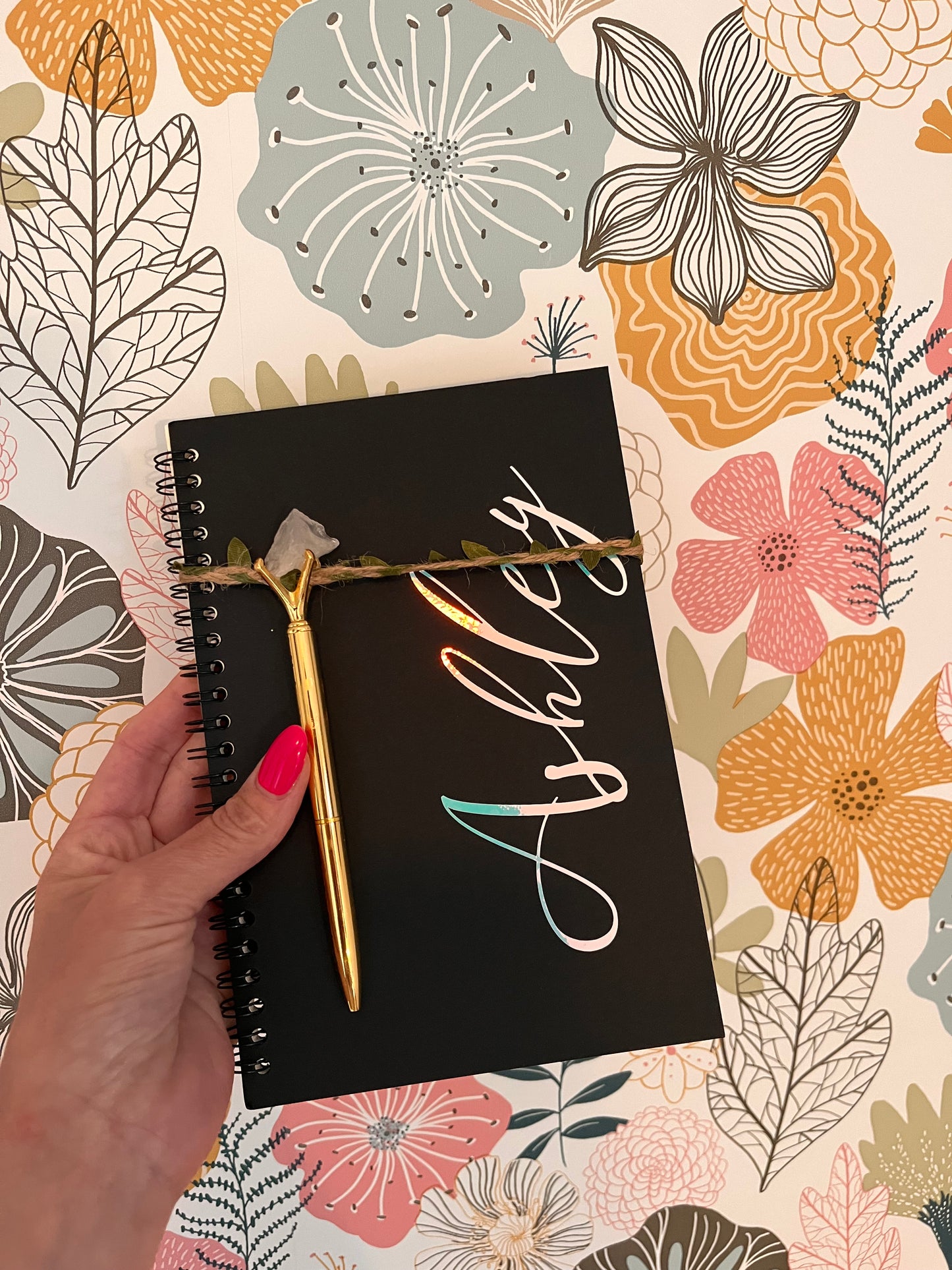 Personalized notebook - Keila Makes It