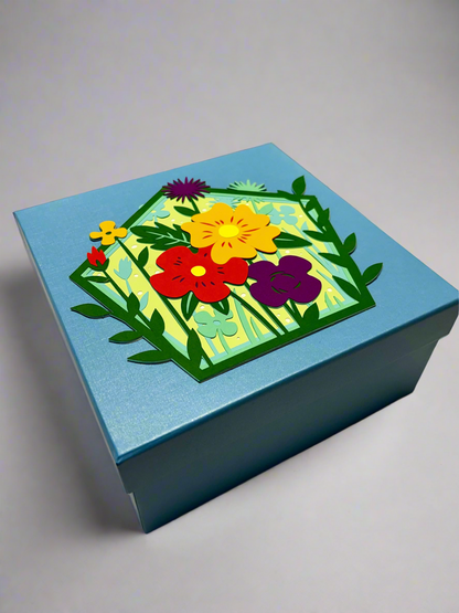 Flower combo gift box