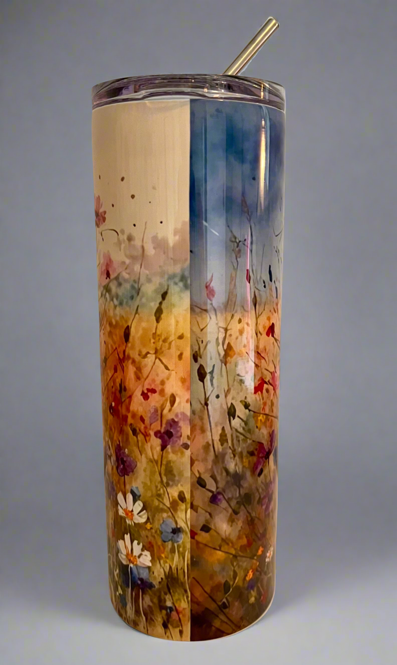 Wildflowers tumbler