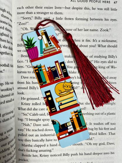 Bookshelf bookmark - Keila Makes It