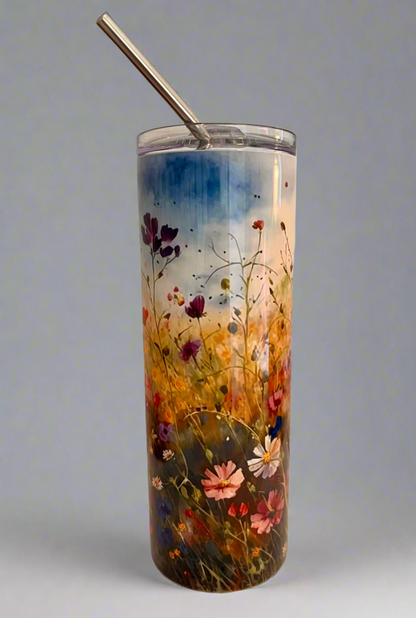 Wildflowers tumbler