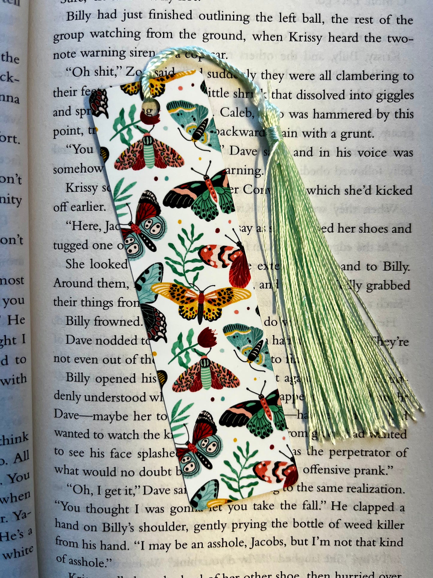 Butterfly bookmark - Keila Makes It