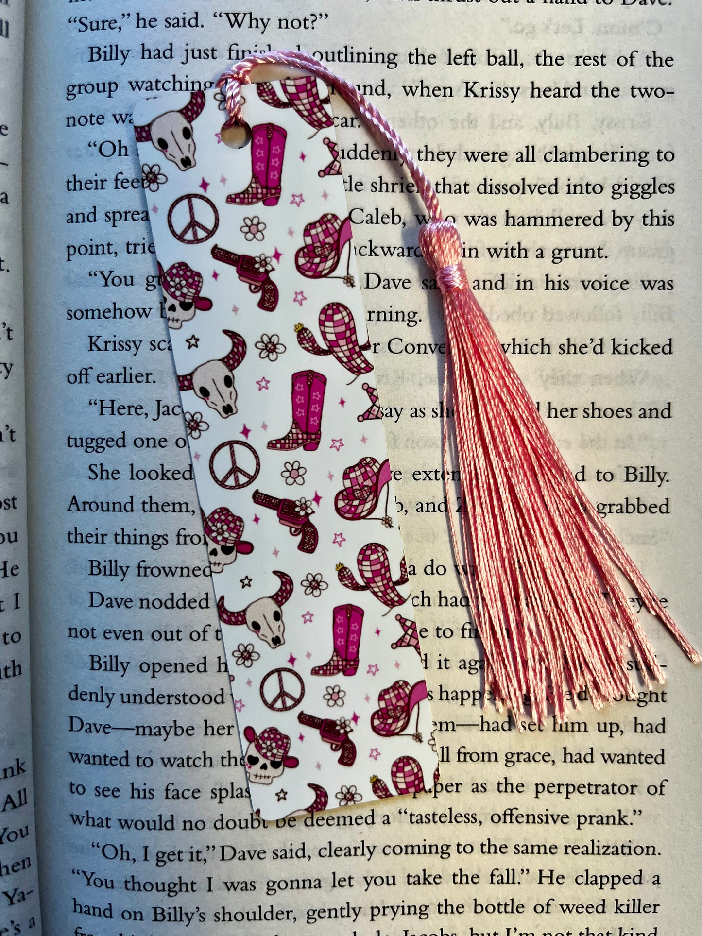 Cowgirl bookmark - Keila Makes It