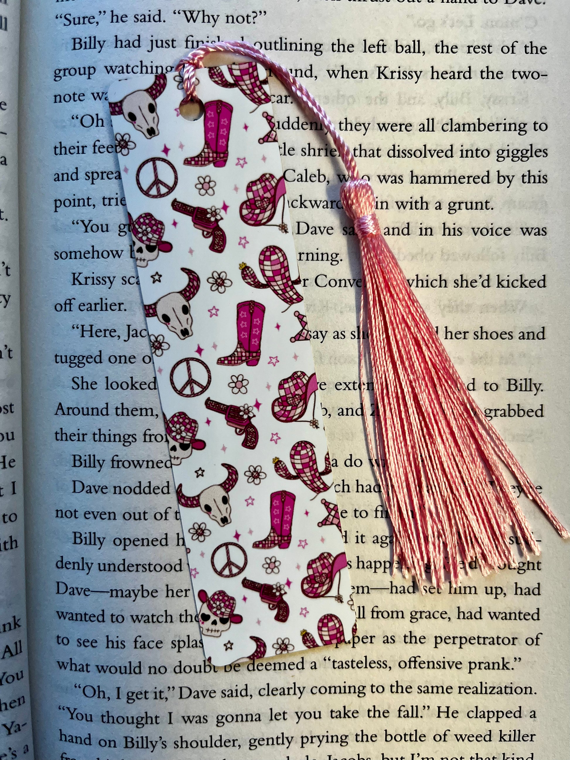 Cowgirl bookmark - Keila Makes It