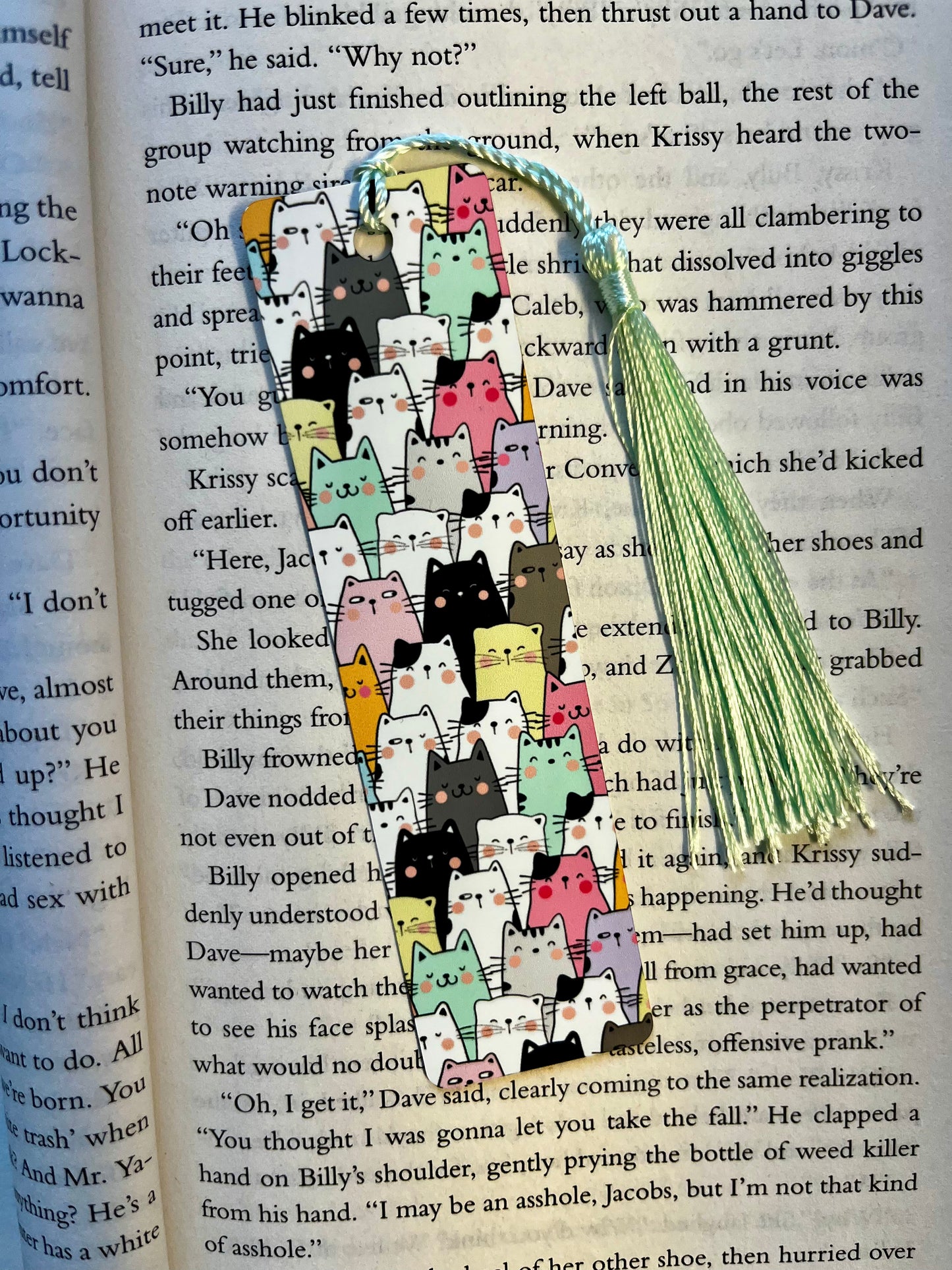 Cat bookmark - Keila Makes It